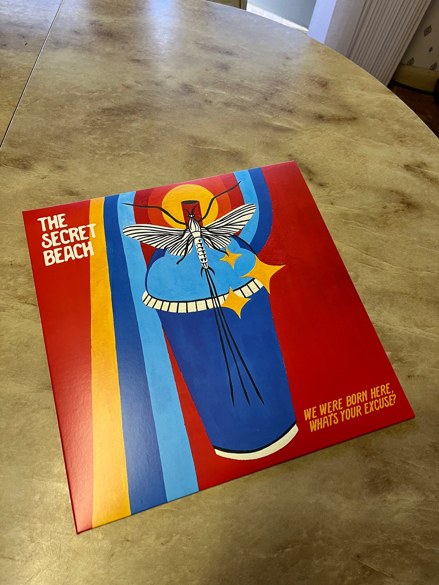 "We Were Born Here, What's Your Excuse?" Vinyl Record