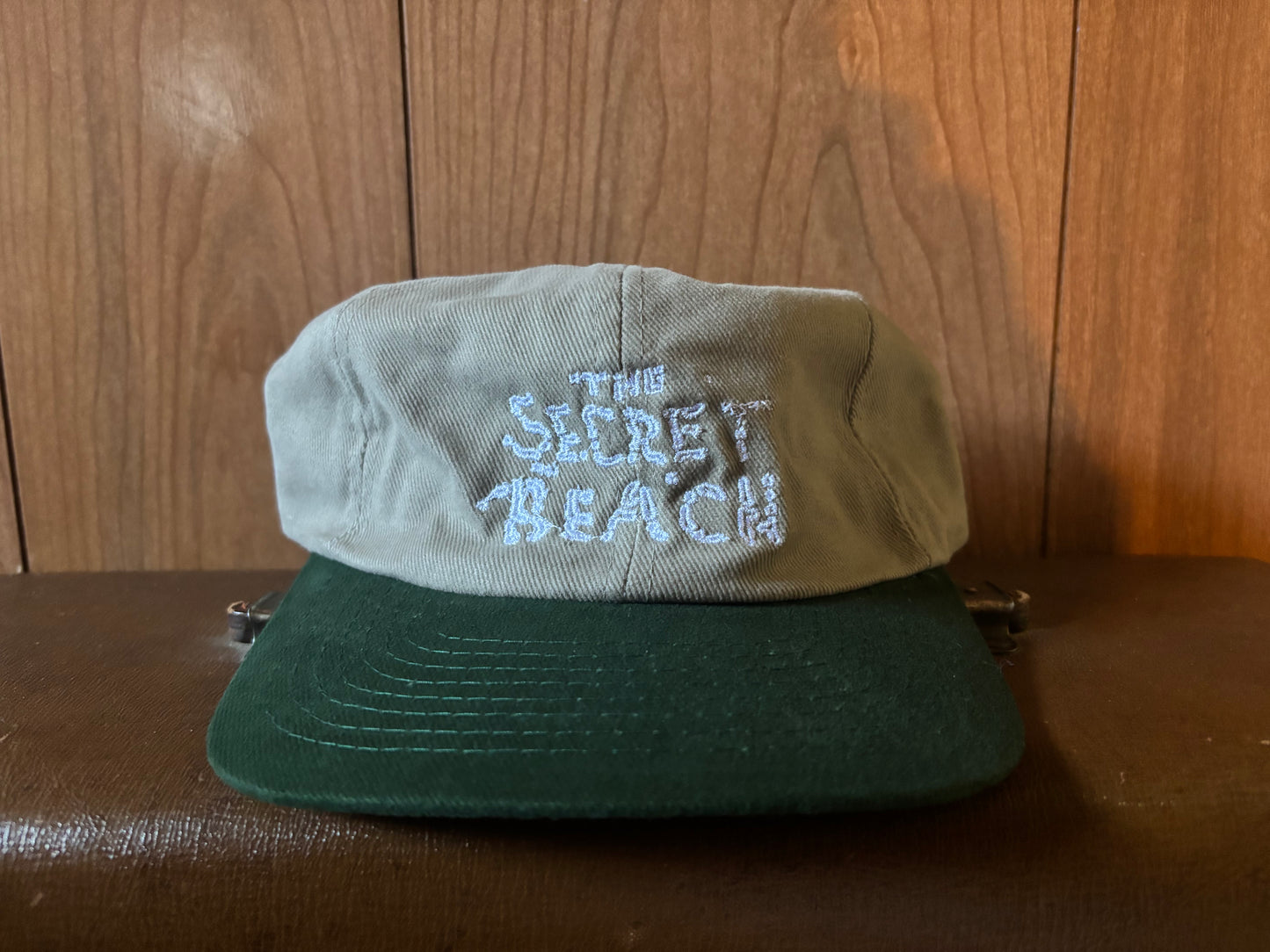 Green/Beige Dad Hat