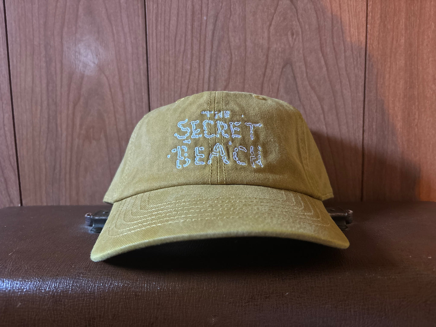 Yellow Denim Dad Hat