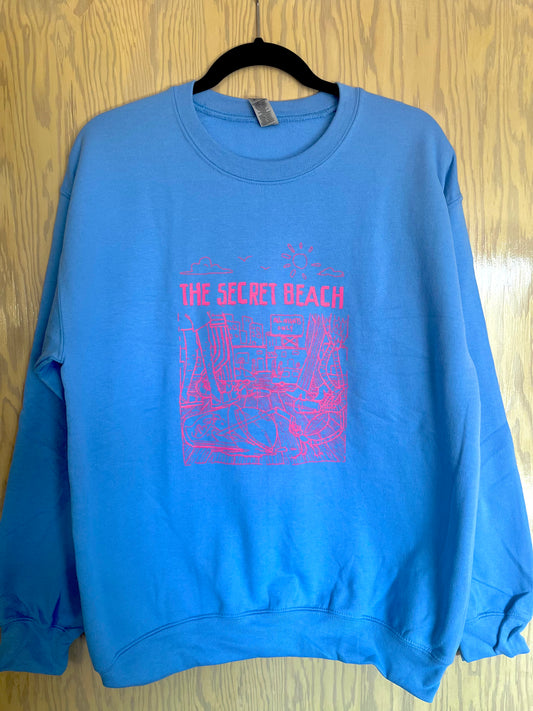 Blue/Pink Crewneck Sweater